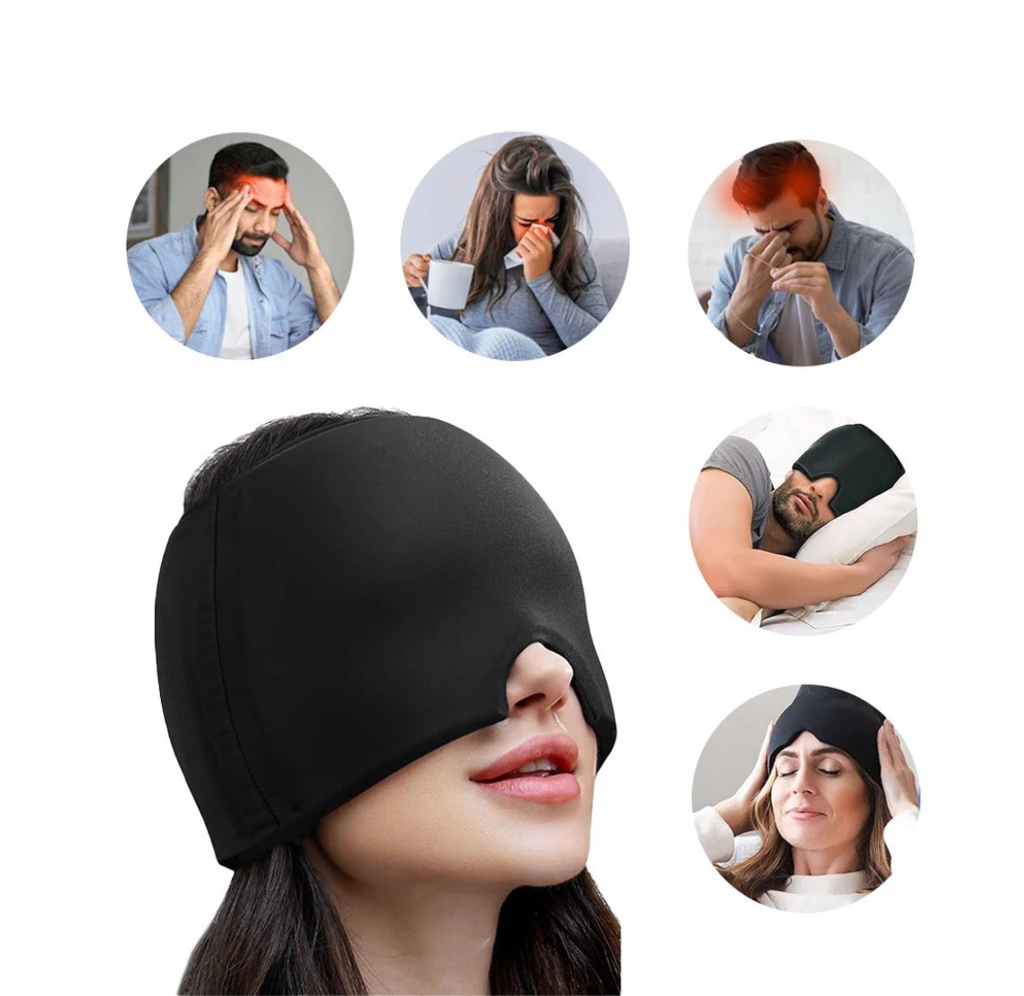 Migränhuvan – naturlig lindring vid migrän & huvudvärk